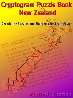 cover image of Cryptogram Puzzle Book New Zealand
